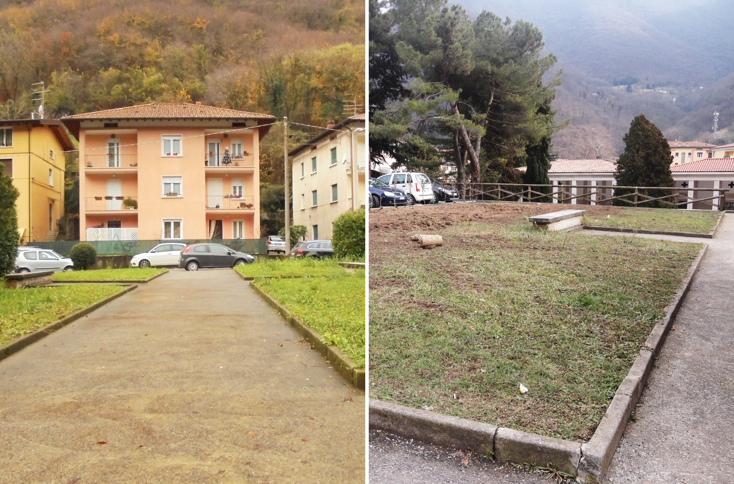 aiuole cimitero Gardone Valtrompia, 